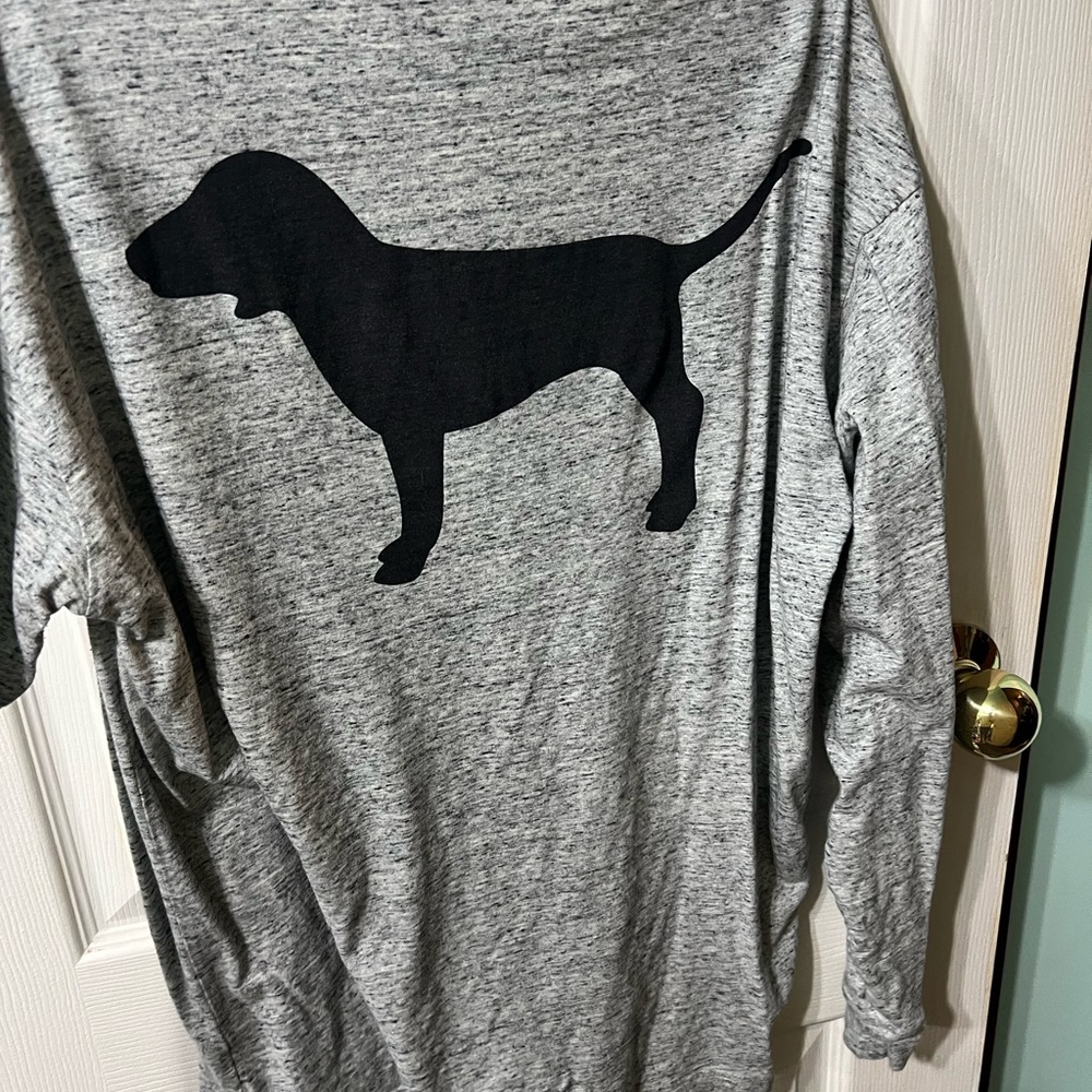 Vintage pink long sleeve t shirt Medium